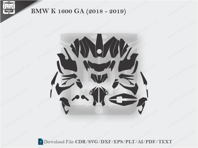 BMW K 1600 GA (2018 - 2019) Wrap Skin Template