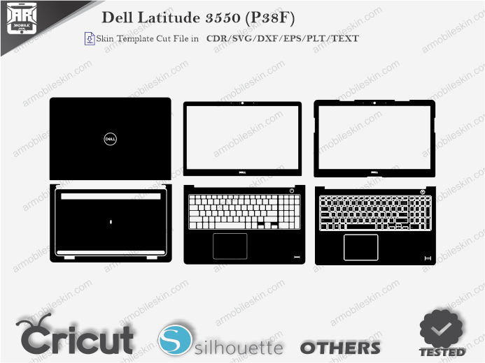 Dell Latitude 3550 (P38F) Skin Template Vector