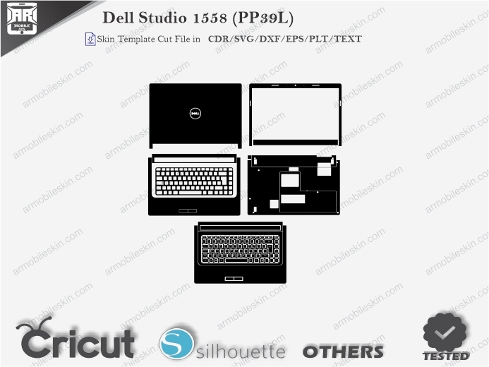 Dell Studio 1558 (PP39L) Skin Template Vector