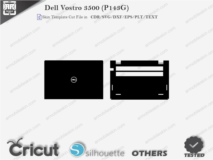 Dell Vostro 3500 (P143G) Skin Template Vector