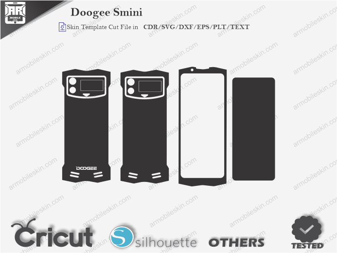 Doogee Smini Skin Template Vector