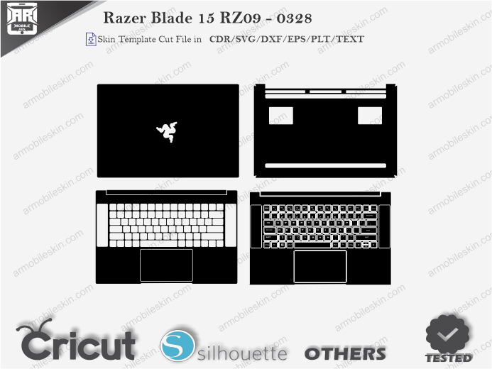 Razer Blade 15 RZ09 - 0328 Skin Template Vector