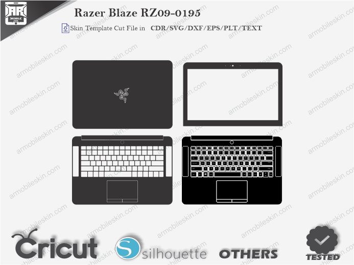 Razer Blaze RZ09-0195 Skin Template Vector