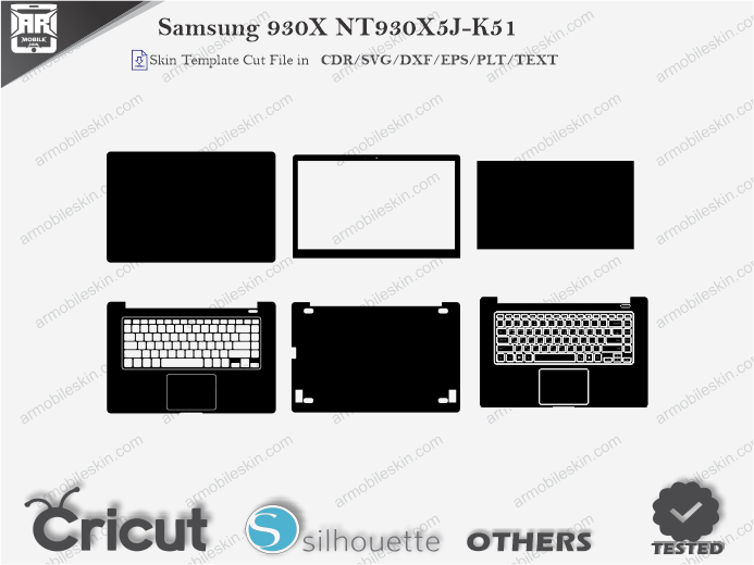 Samsung 930X NT930X5J-K51 Skin Template Vector