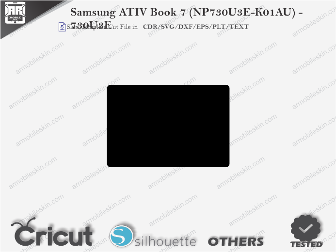 Samsung ATIV Book 7 (NP730U3E-K01AU) – 730U3E Skin Template Vector