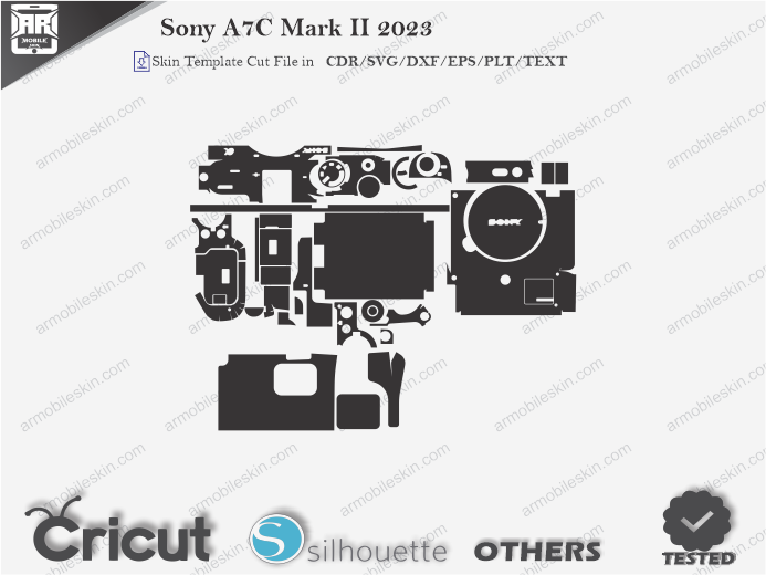 Sony A7C Mark II 2023 Skin Cut Template