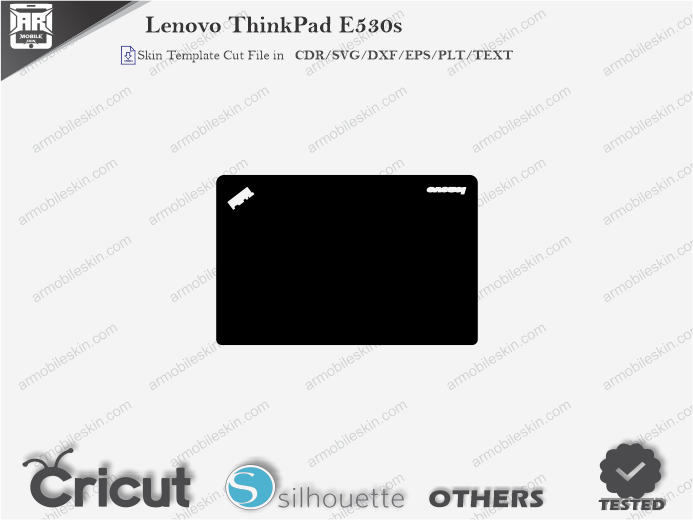 Lenovo ThinkPad E530s Skin Template Vector