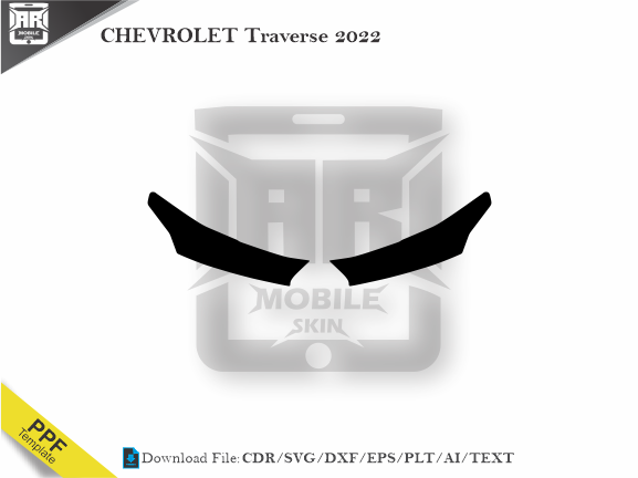 CHEVROLET Traverse 2022 Car Headlight Template