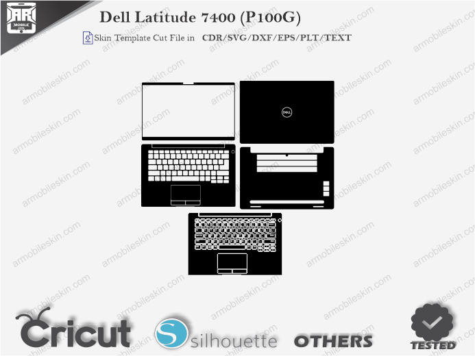 Dell Latitude 7400 (P100G) Skin Template Victor