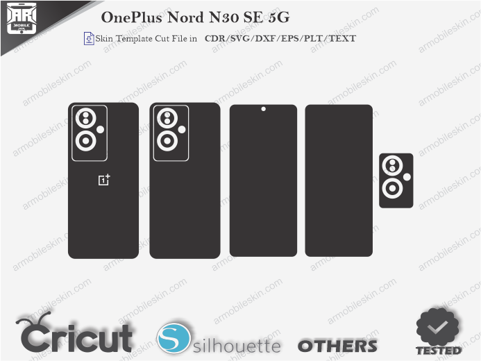 OnePlus Nord N30 SE 5G Skin Template Vector