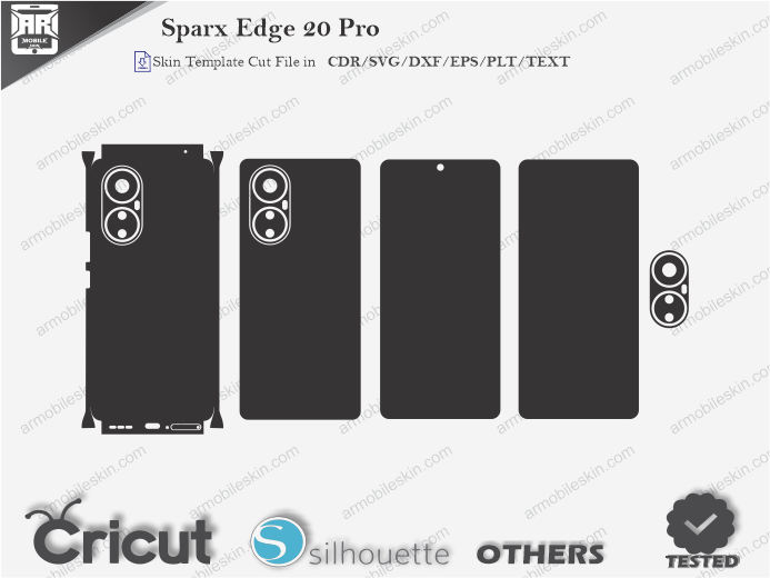 Sparx Edge 20 Pro Skin Template Vector