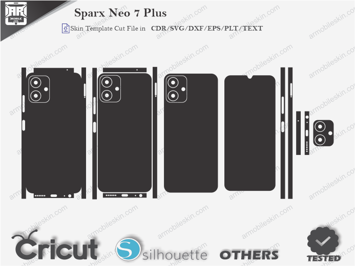 Sparx Neo 7 Plus Skin Template Vector