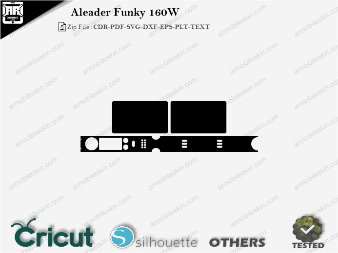 Aleader Funky 160W Skin Template Vector