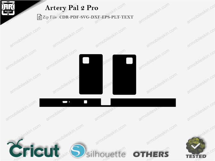 Artery Pal 2 Pro Skin Template Vector