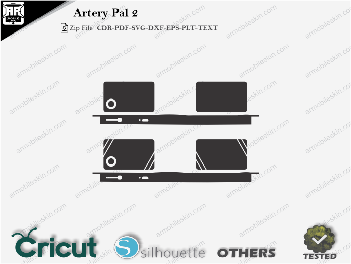 Artery Pal 2 Skin Template Vector