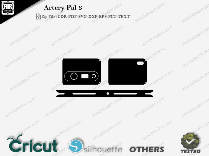 Artery Pal 3 Skin Template Vector