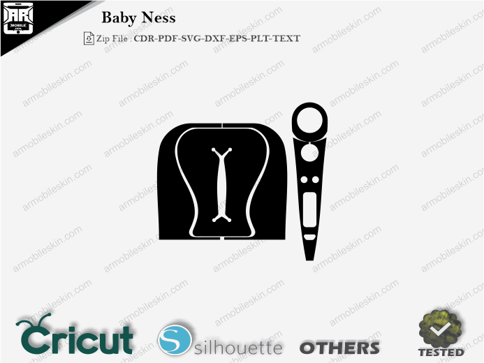 Baby Ness Skin Template Vector