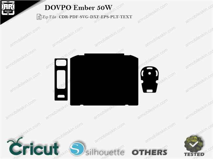 DOVPO Ember 50W Skin Template Vector