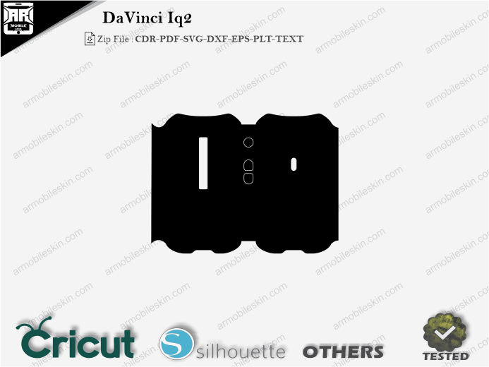 DaVinci IQ2 Skin Template Vector