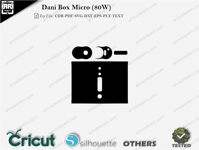 Dani Box Micro (80W) Skin Template Vector