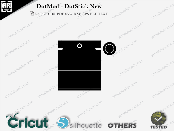 DotMod - DotStick New Skin Template Vector