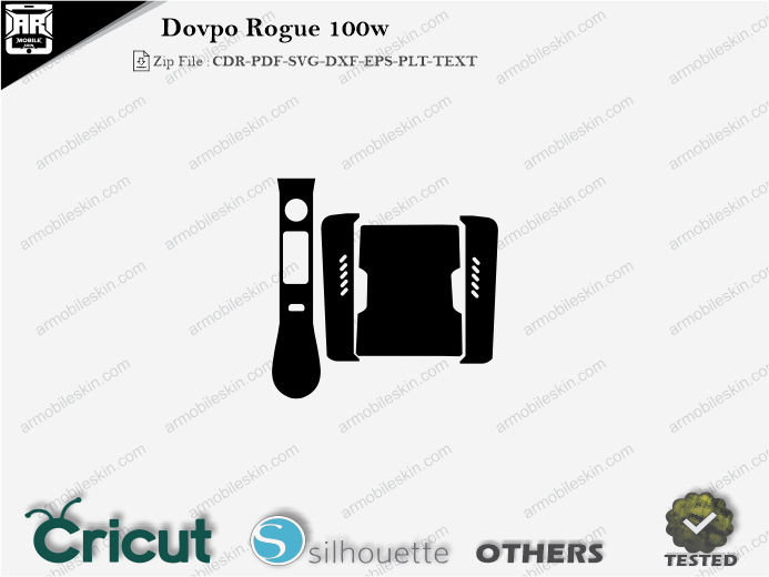 Dovpo Rogue 100w Skin Template Vector