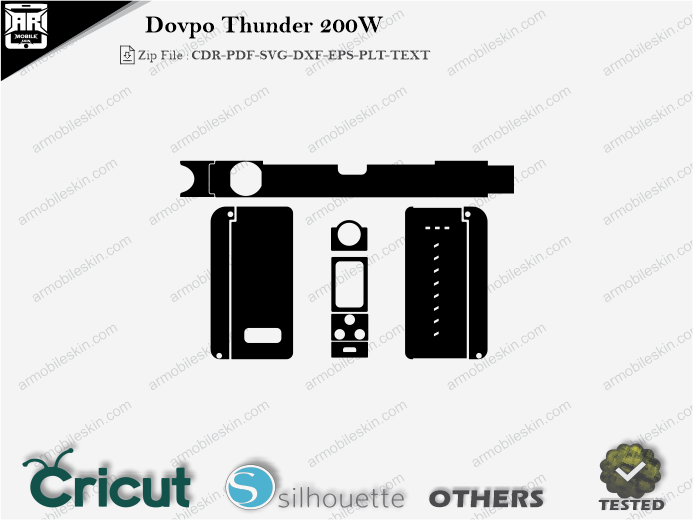 Dovpo Thunder 200W Skin Template Vector