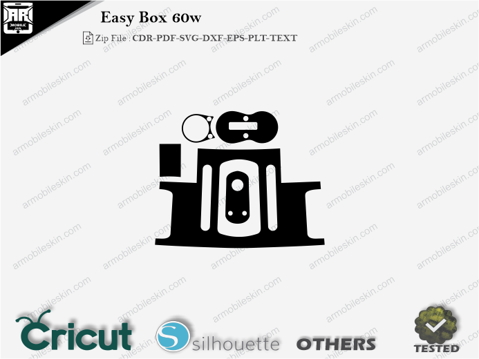 Easy Box 60w Skin Template Vector