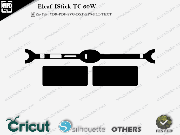 Eleaf IStick TC 60W Skin Template Vector