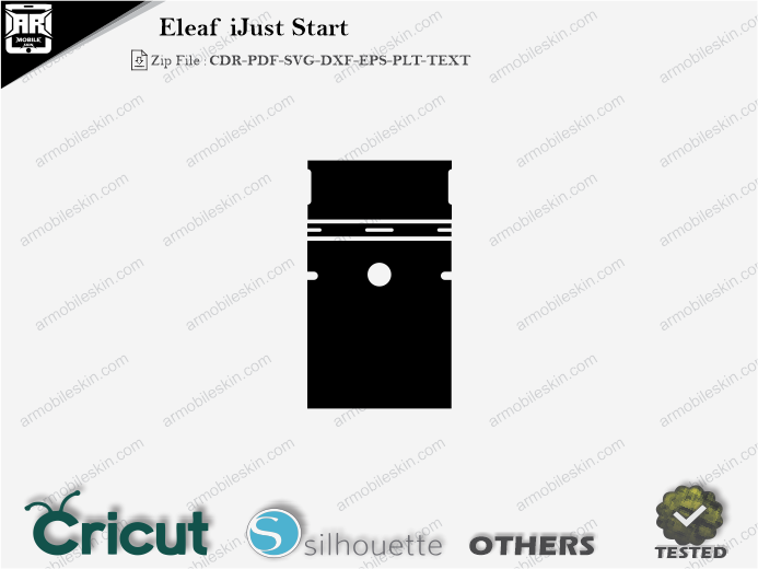 Eleaf iJust Start Skin Template Vector