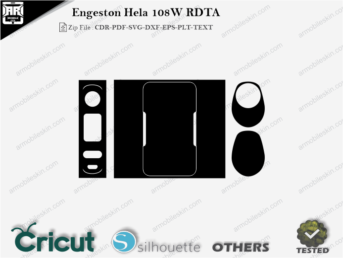 Engeston Hela 108W RDTA Skin Template Vector