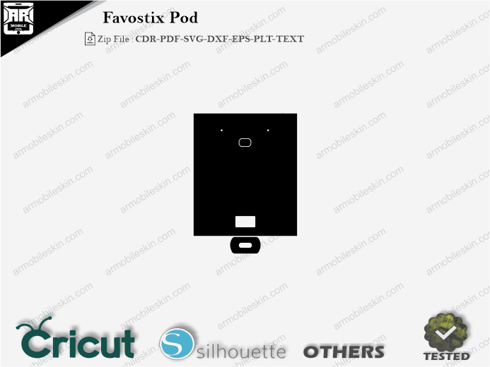 Favostix Pod Skin Template Vector