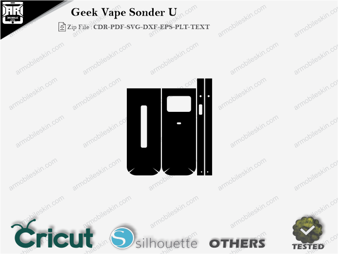 Geek Vape Sonder U Skin Template Vector