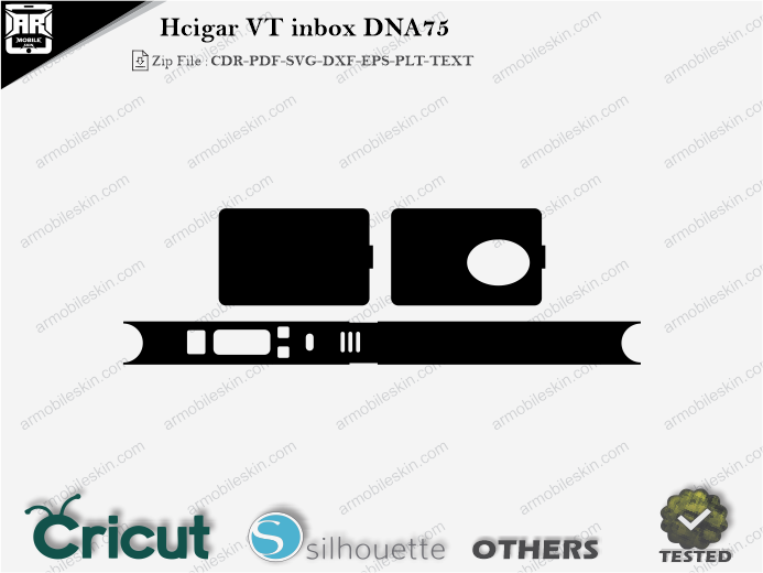 HCigar VT inbox DNA75 Skin Template Vector