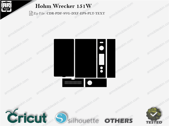 Hohm Wrecker 151W Skin Template Vector