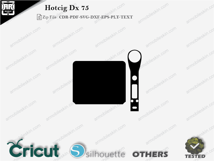 Hotcig Dx 75 Skin Template Vector