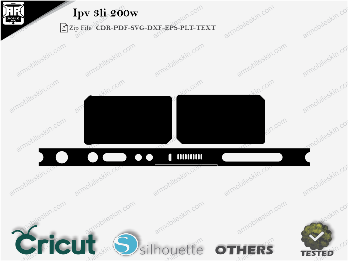 Ipv 3li 200w Skin Template Vector