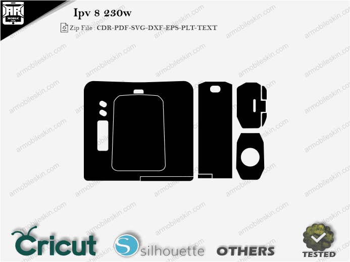 Ipv 8 230w Skin Template Vector