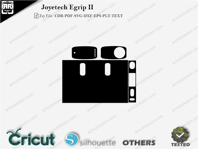 Joyetech Egrip II Skin Template Vector