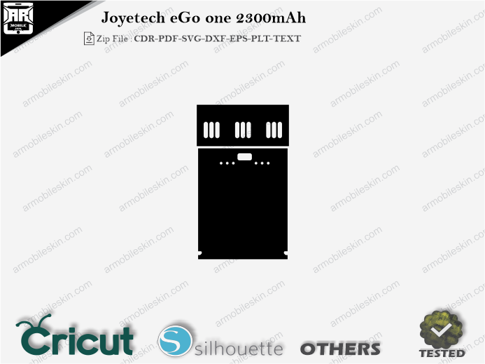 Joyetech eGo one 2300mAh Skin Template Vector