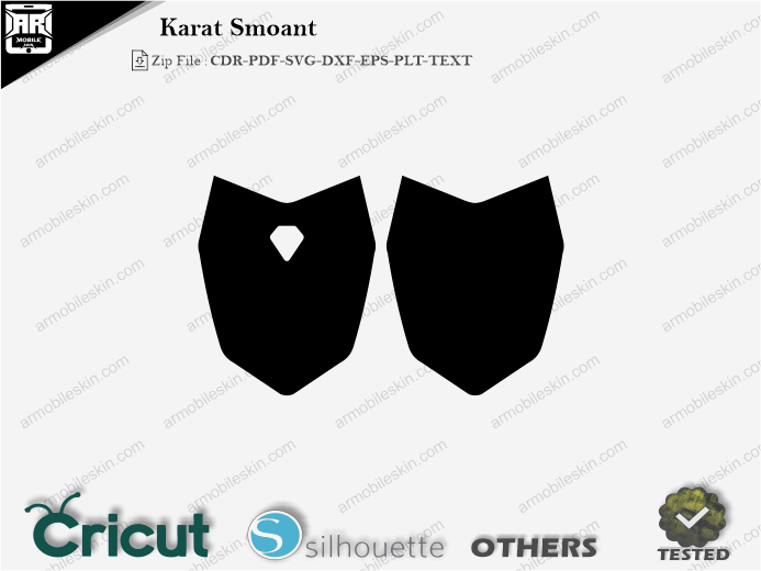 Karat Smoant Skin Template Vector