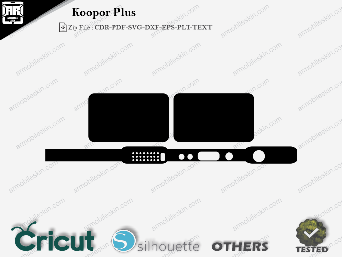 Koopor Plus Skin Template Vector