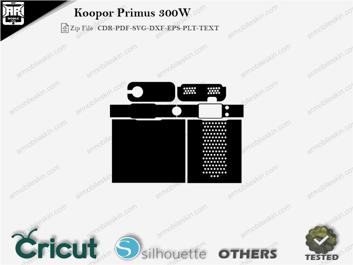 Koopor Primus 300W Skin Template Vector