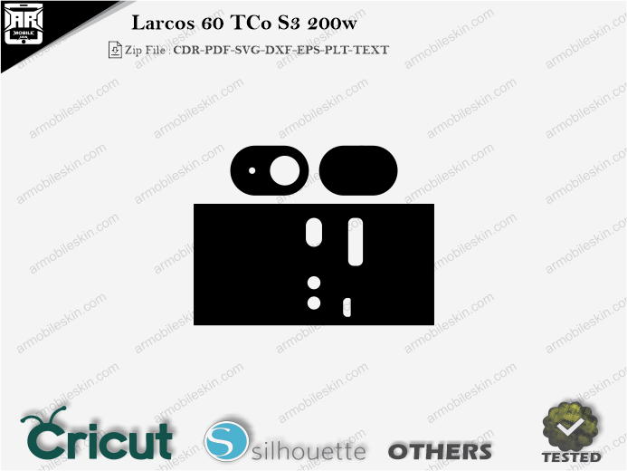 Larcos 60 TC Skin Template Vector