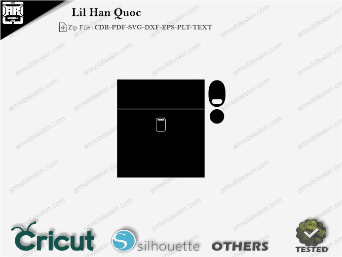 Lil Han Quoc Skin Template Vector