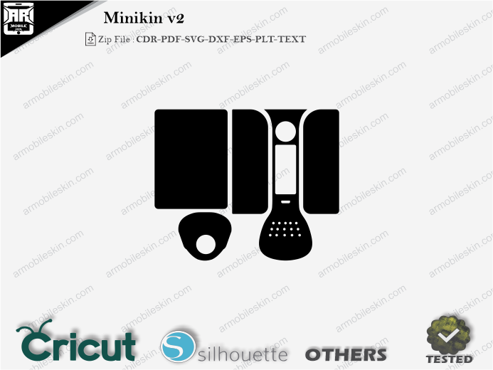 Minikin v2 Skin Template Vector