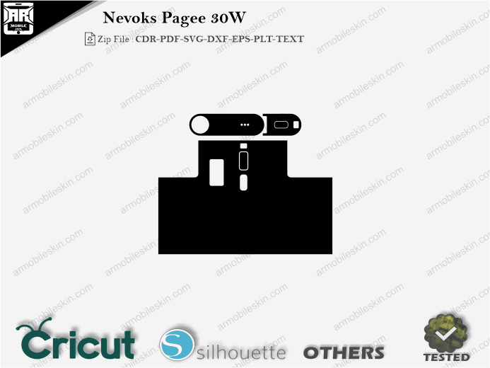 Nevoks Pagee 30W Skin Template Vector