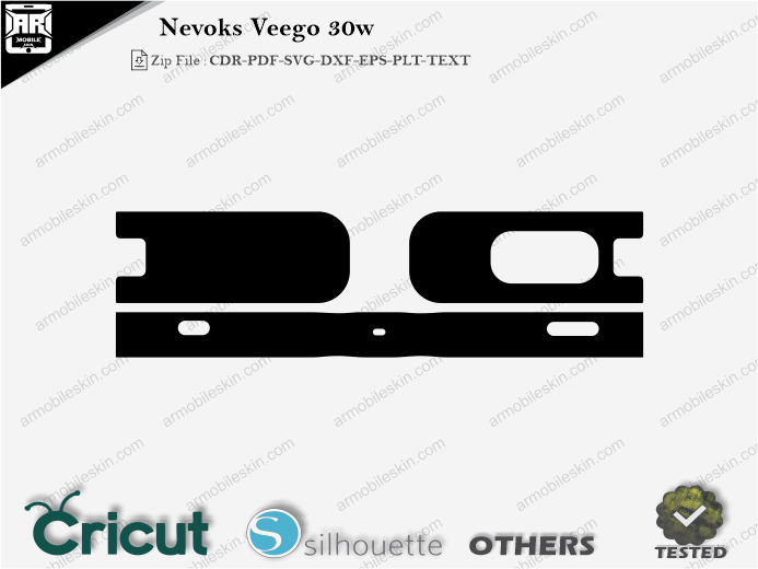 Nevoks Veego 30w Skin Template Vector