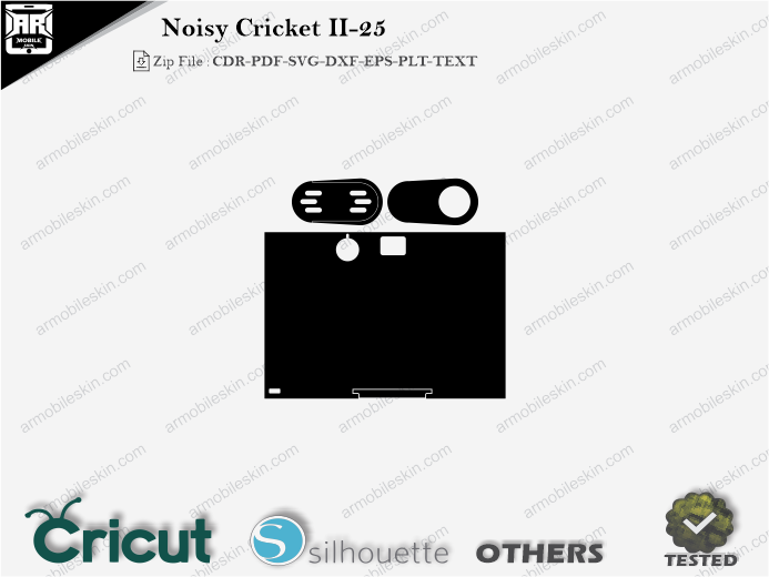 Noisy Cricket II-25 Skin Template Vector