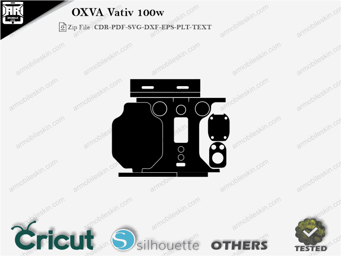 OXVA Vativ 100w Skin Template Vector